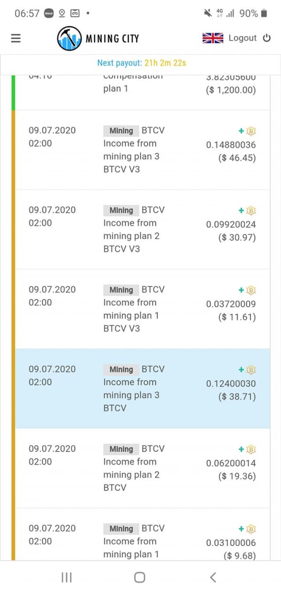 Mining City – Bitcoin Vault | Cash Master