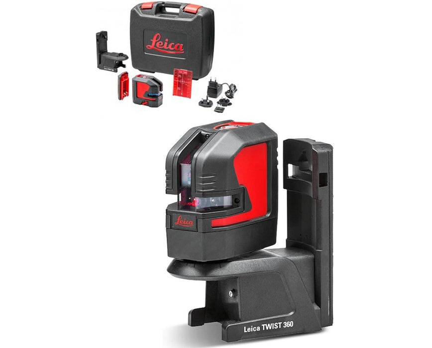 Leica Lino L2P5 Lithium - Cross Line & Point Laser Level