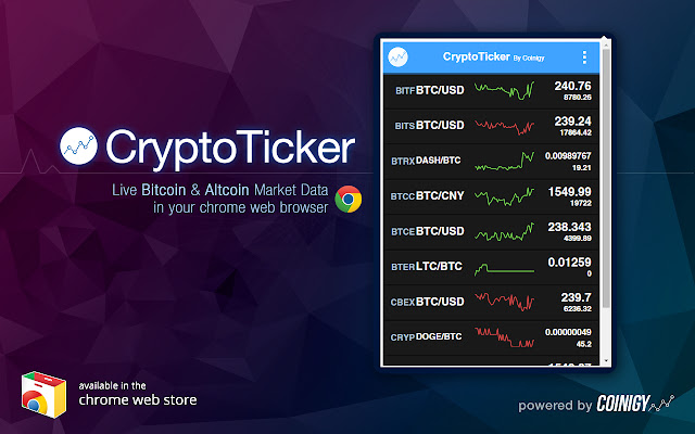 X-Crypto Ticker Chrome Extension is Launched! | X-SURE Lab