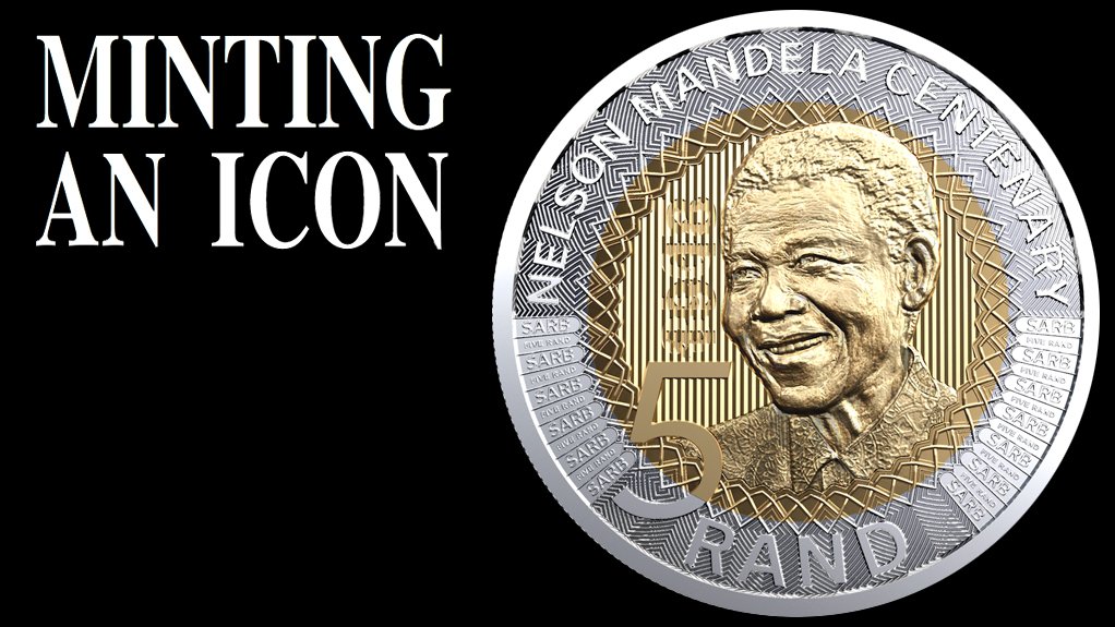 Five Rand Nelson Mandela Centenary, Coin from South Africa - Online Coin Club