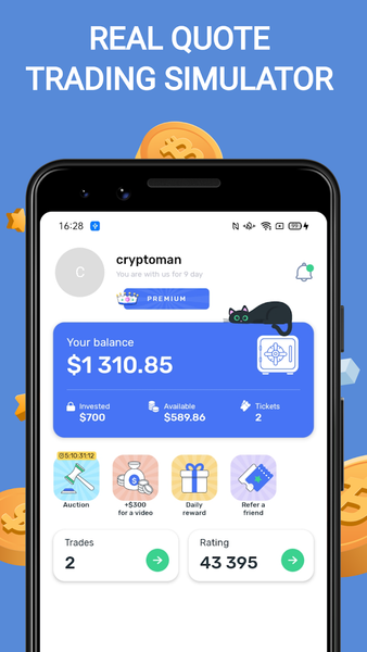 Cryptomania —Trading Simulator for Android - Download | Bazaar