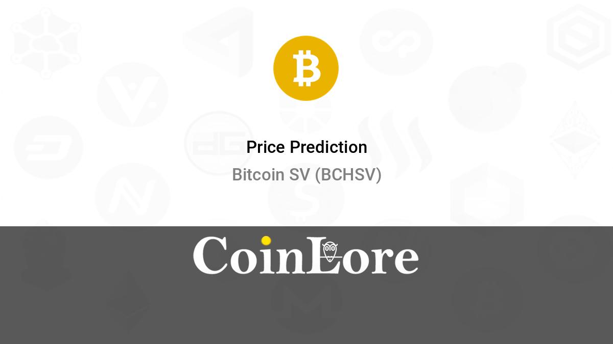 Bitcoin SV Price Today Stock BSV/usd Value Chart