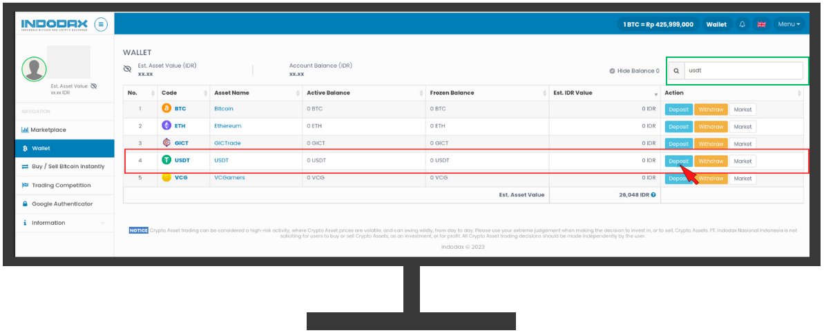 INDODAX Review, Trade Fees , APP to buy crypto price , charts-INDODAX Exchange - WikiBit