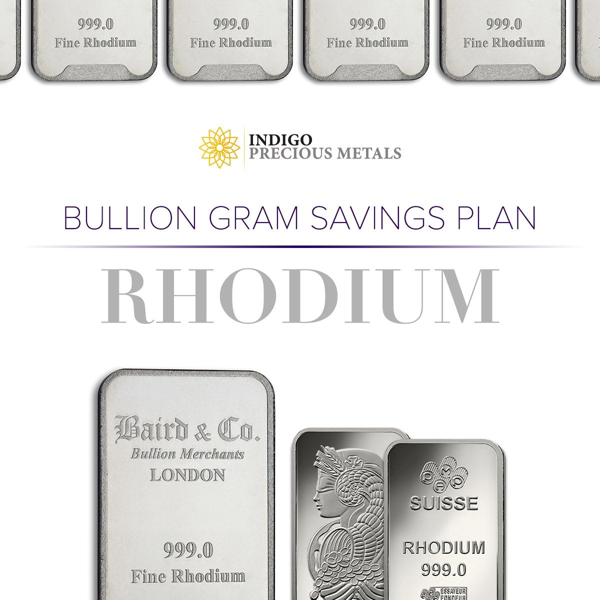 Rhodium metal % — Luciteria