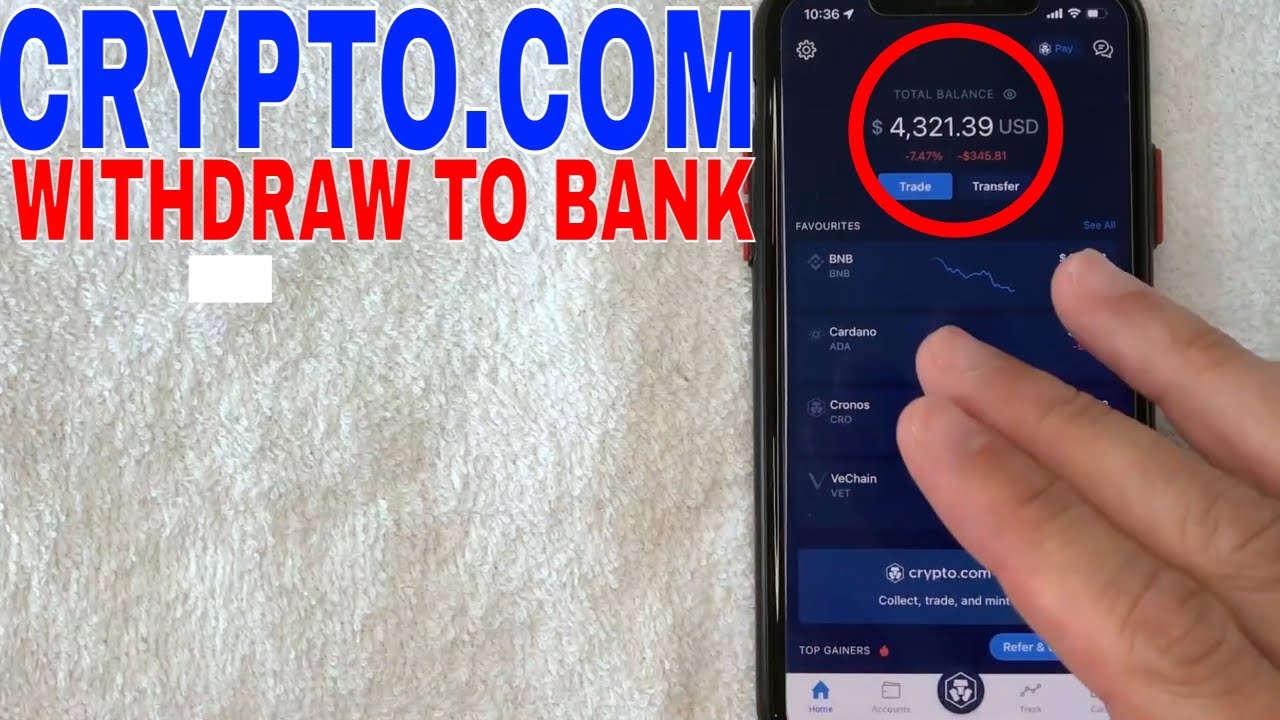 How to Withdraw Crypto to Bank Account? - swissmoney