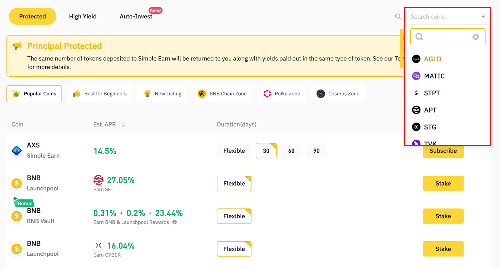 What is Binance Earn? Features of Binance Earn?