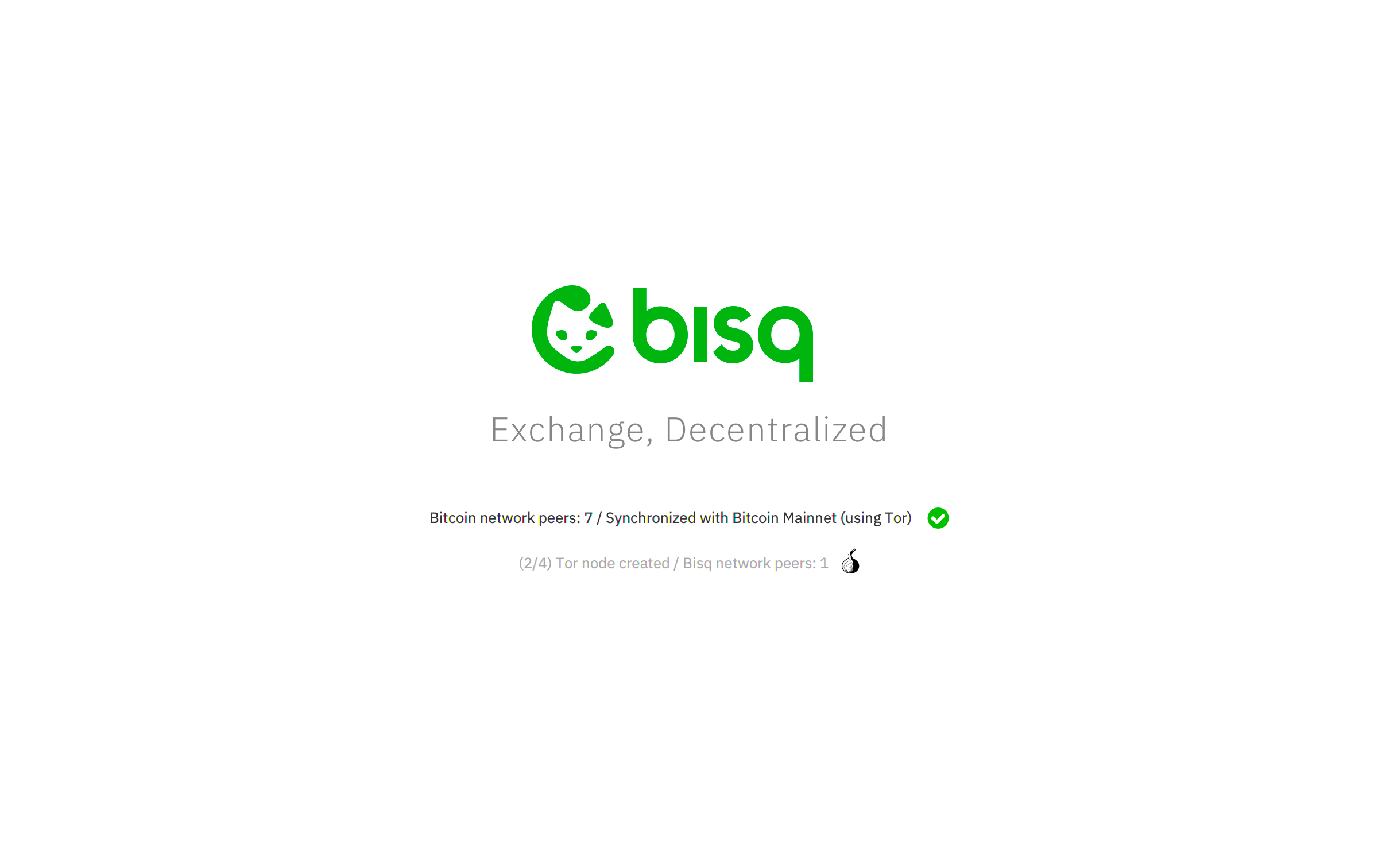 Bisq - A decentralized bitcoin exchange network