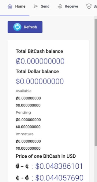 Bitcash Сrypto Bitcoin Wallet APK (Android App) - Free Download