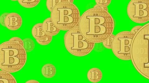 3d Bitcoin Green Screen Animation Seamless Stock Motion Graphics SBV - Storyblocks