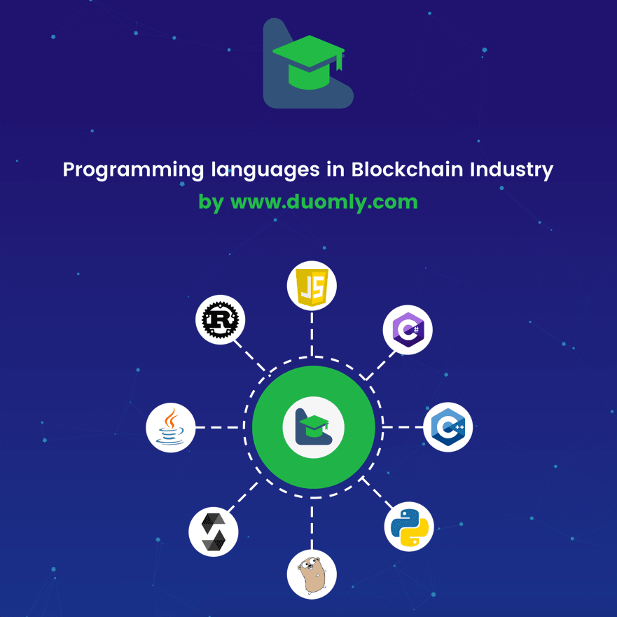 Top 15 blockchain programming languages for app development