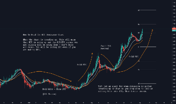 Bitcoin Dominance Chart - CryptoWendyO