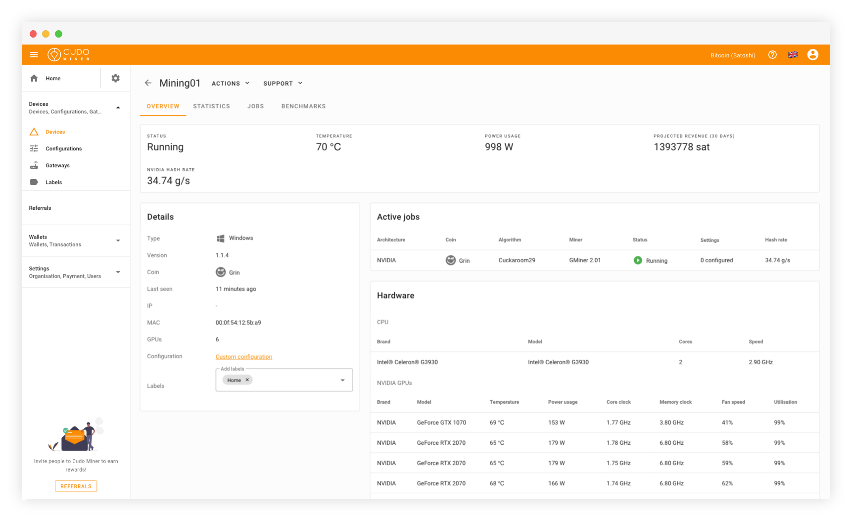 CPU/GPU Mining | NiceHash