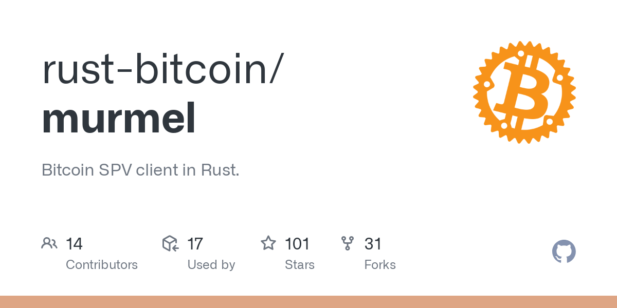 Top 23 Rust Bitcoin Projects (Jan )