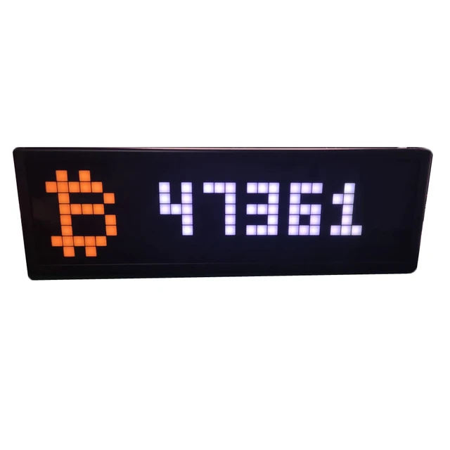 Bitcoin Price Ticker : 3 Steps (with Pictures) - Instructables