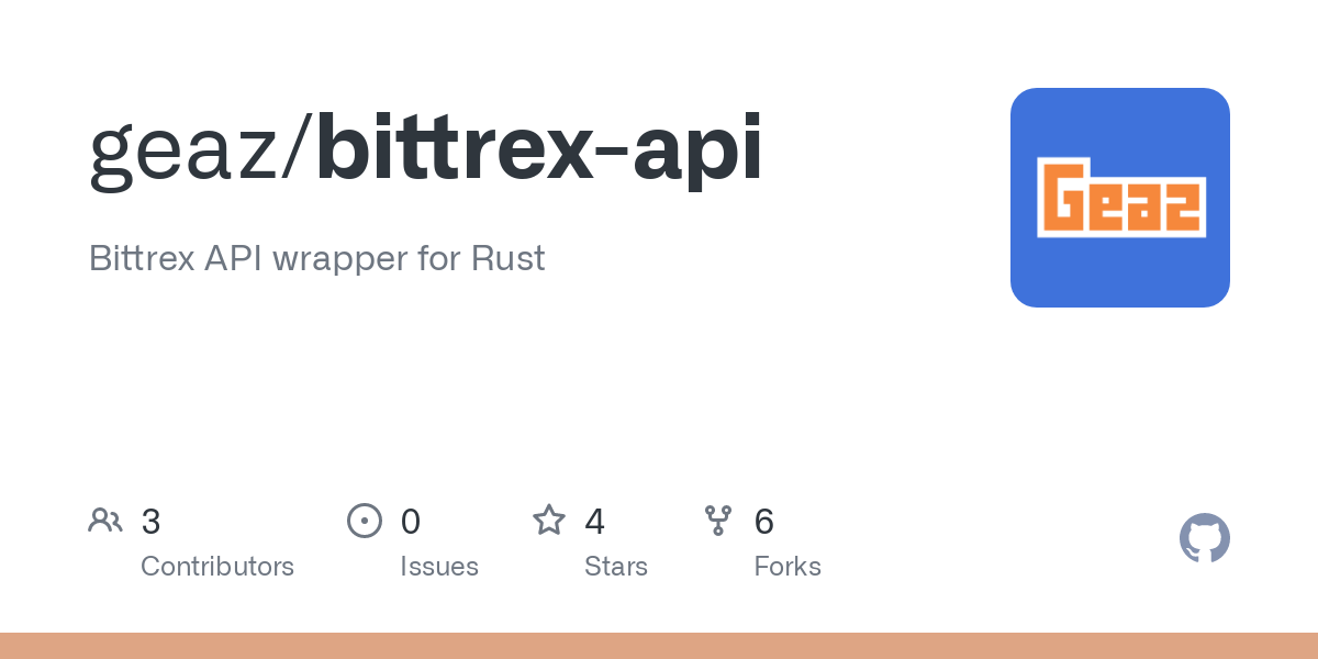 API Reference — Bittrex v