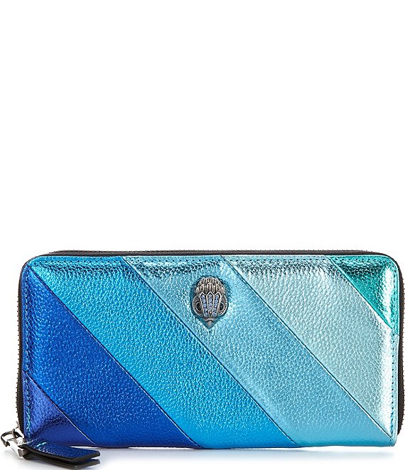 JL wallet leather - Teal green