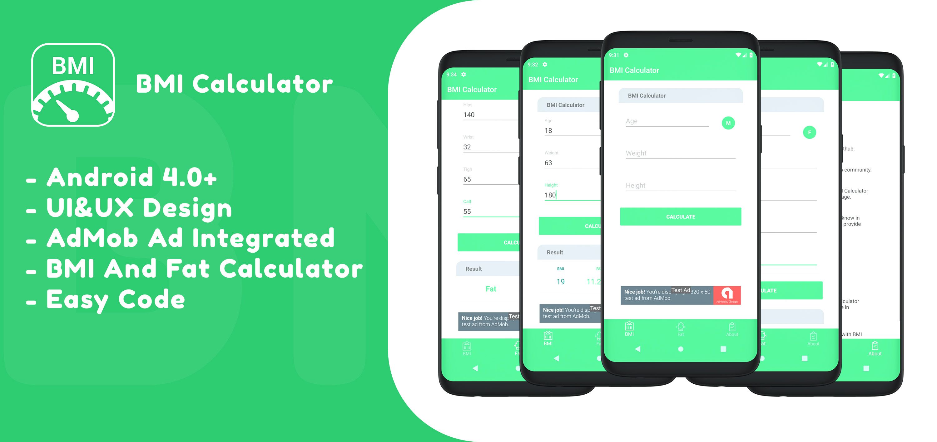 Learn to create a BMI Calculator App for Android - All for Android, Android for All