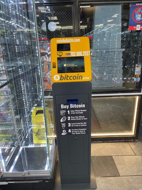 Coinhub Bitcoin ATM in Las Vegas | Buy BTC — $25, Daily!