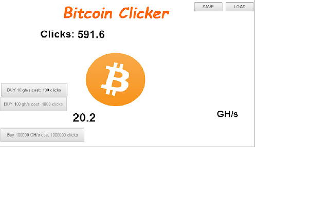 Bitcoin clicker