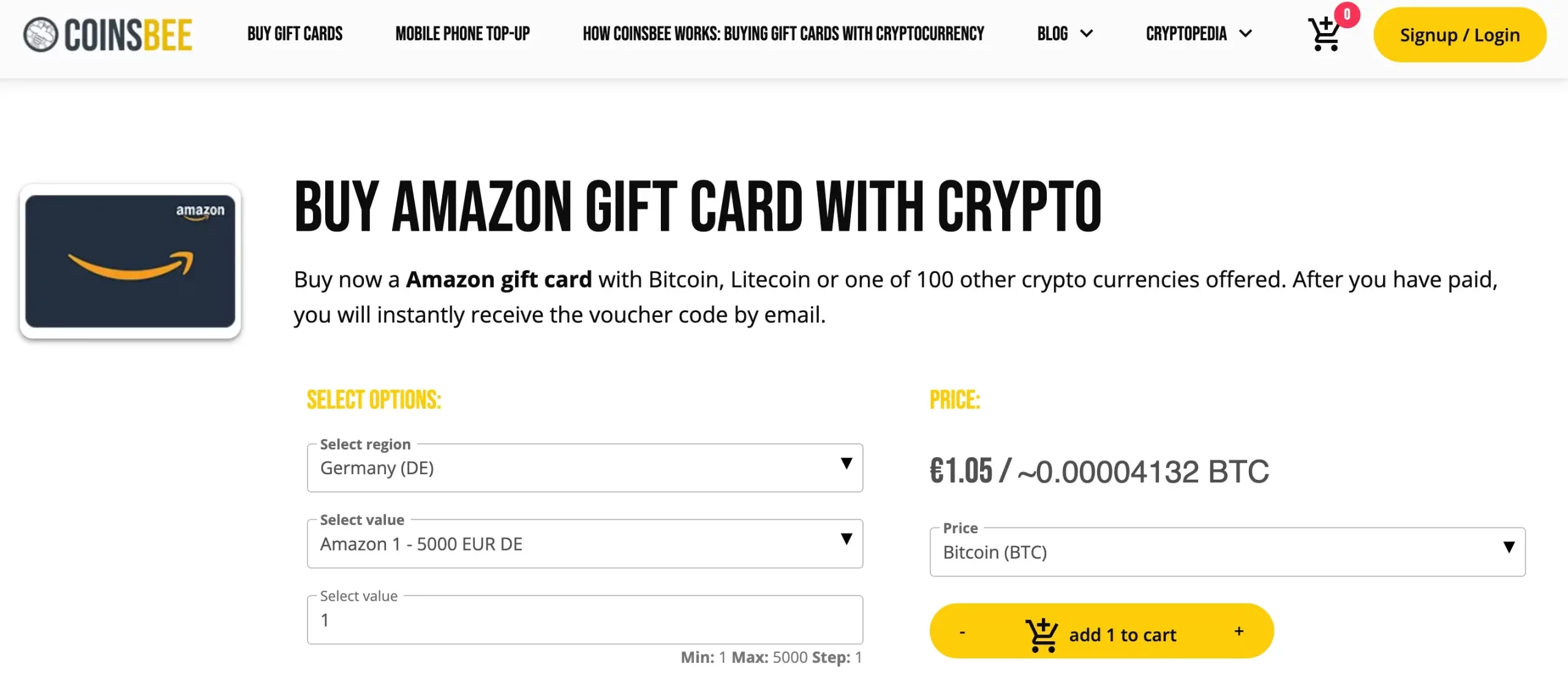 How to Buy Bitcoin Via Amazon Gift Card - Crypto Head