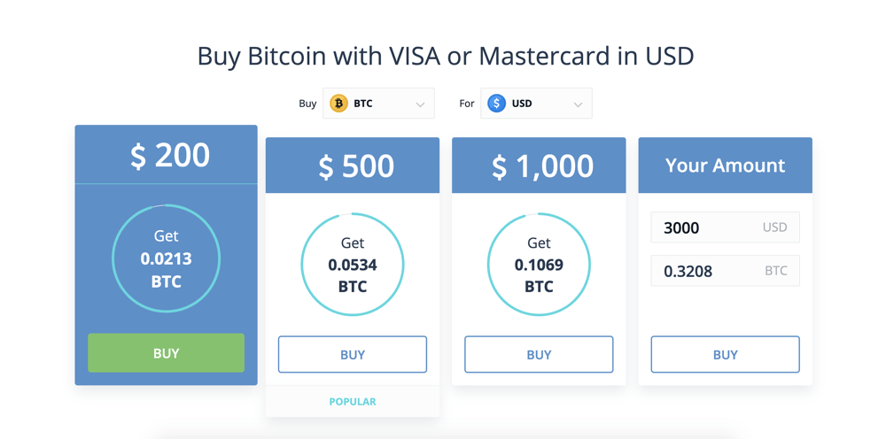 Buy Bitcoin (BTC) instantly with Debit or Credit Card | UTORG