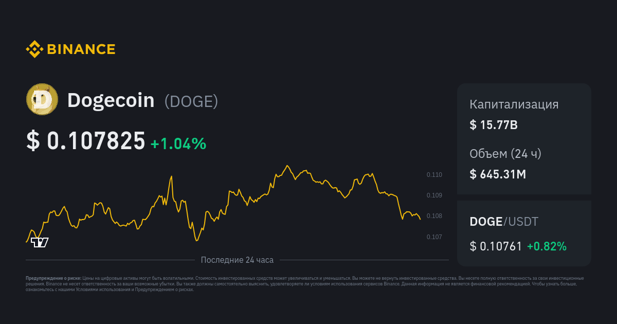 How to buy Dogecoin (DOGE) on Binance? | CoinCodex