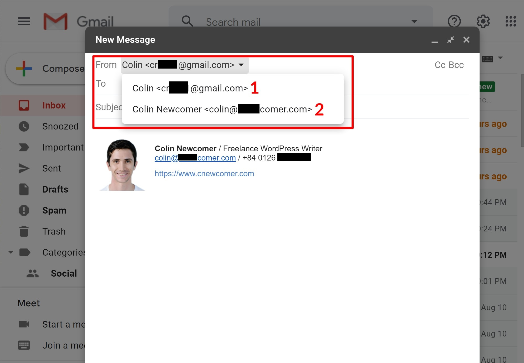 Gmail: Custom Business Email Accounts Service | Google Workspace