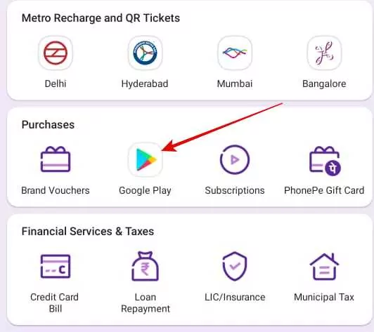 How to Recharge Play Store with Phonepe: 5 Steps (with Pictures)