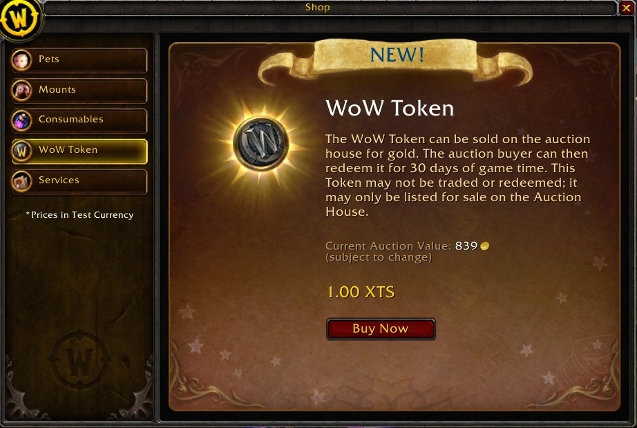 Guide to Obtaining and Selling the WoW Token - Wowhead