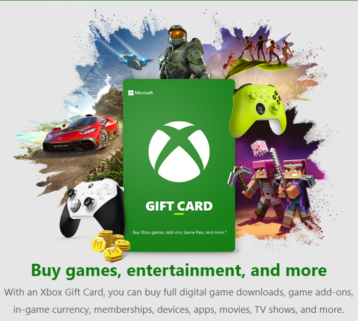 Unauthorized Xbox gift cards being ordered