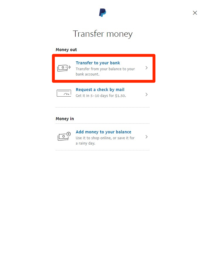 How do I withdraw money from my PayPal account? | PayPal PH