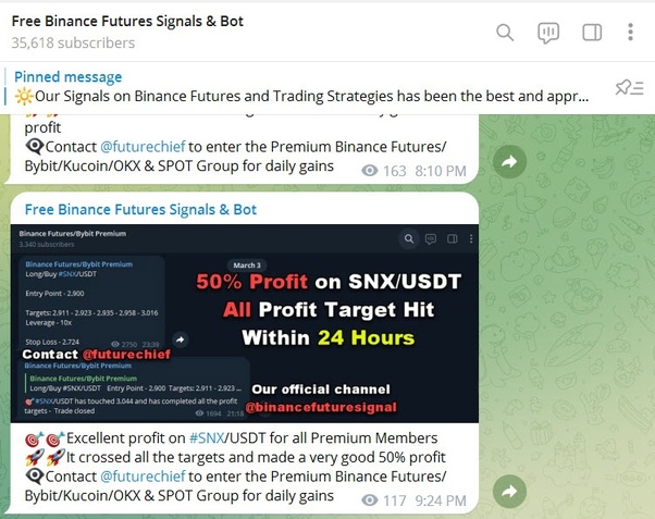 10 Best Binance Signals Groups On Telegram - Mycryptopedia