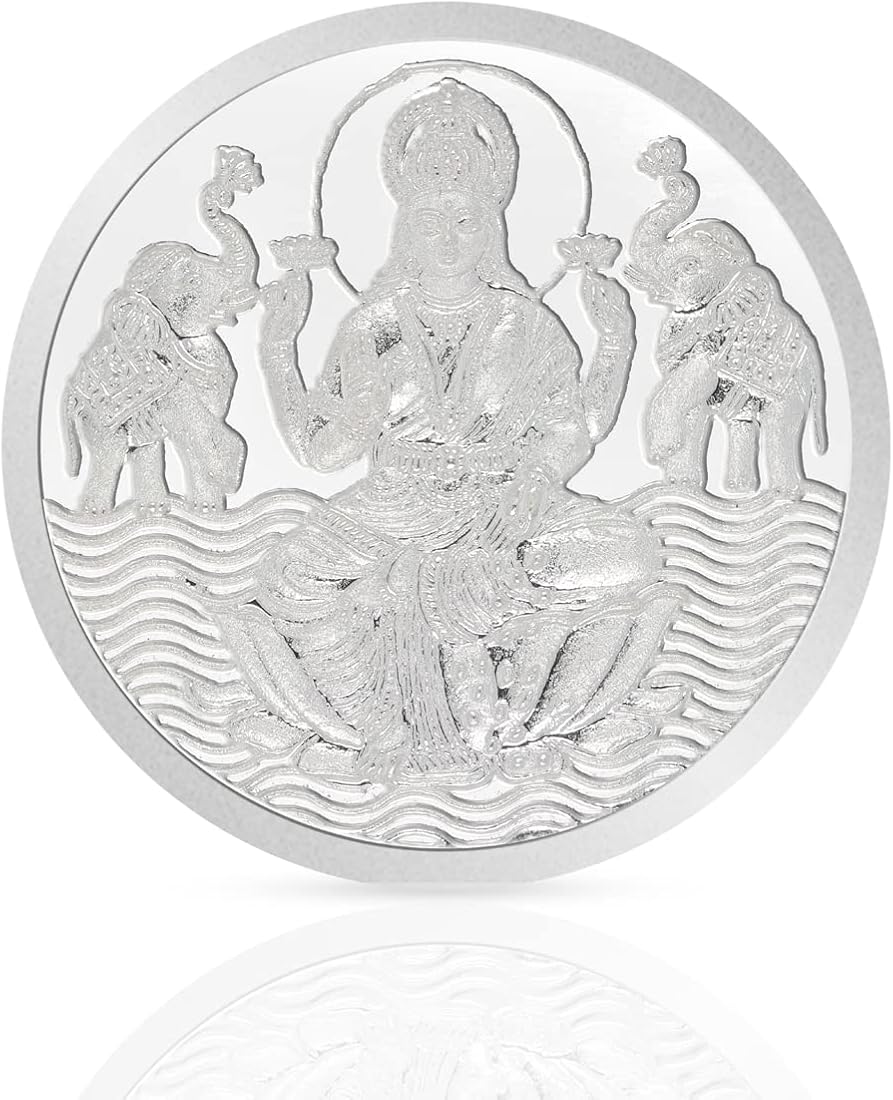 Silverwala Purity Maa Lakshmi 20 Gram Silver Coin : helpbitcoin.fun: Toys & Games