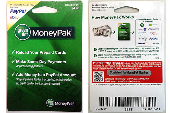 Purchase MoneyPak Cards - Resources at Money on Books