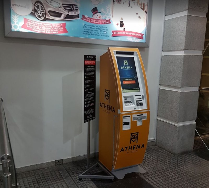 Increase in the number of Bitcoin ATMs installed