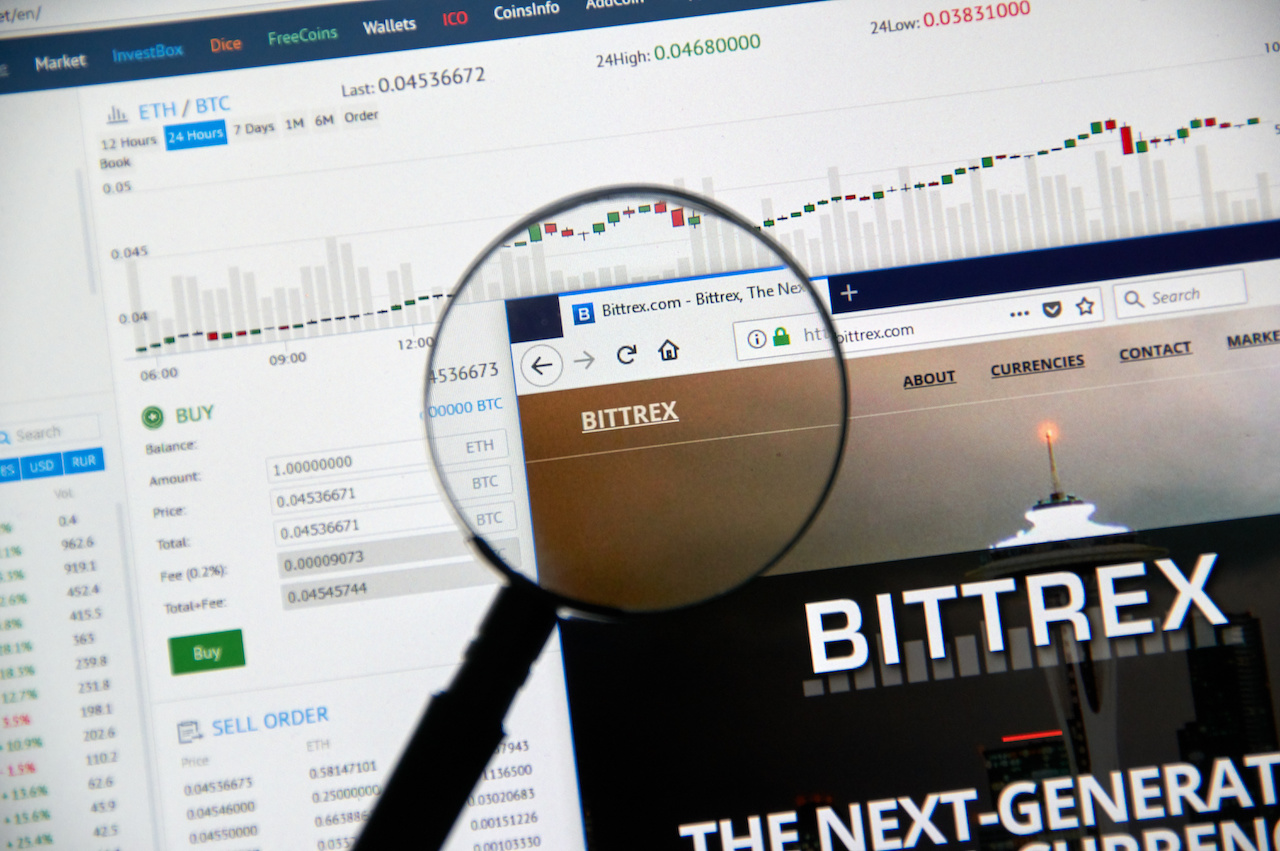 Bittrex Global Cryptocurrency Exchange Trade Volume, Market Listings, Pairs, Review and Info