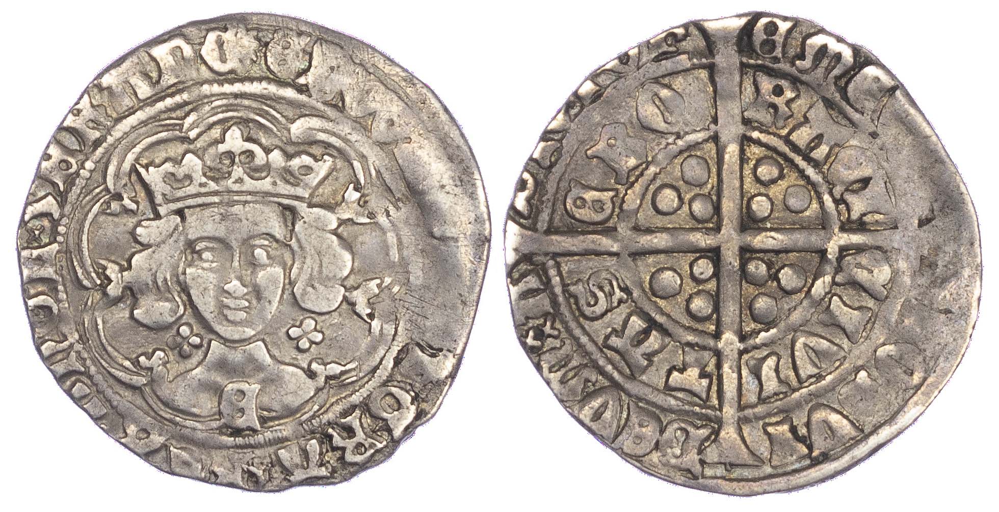 Richard II AD Silver Penny York mint Local dies - Silbury Coins : Silbury Coins