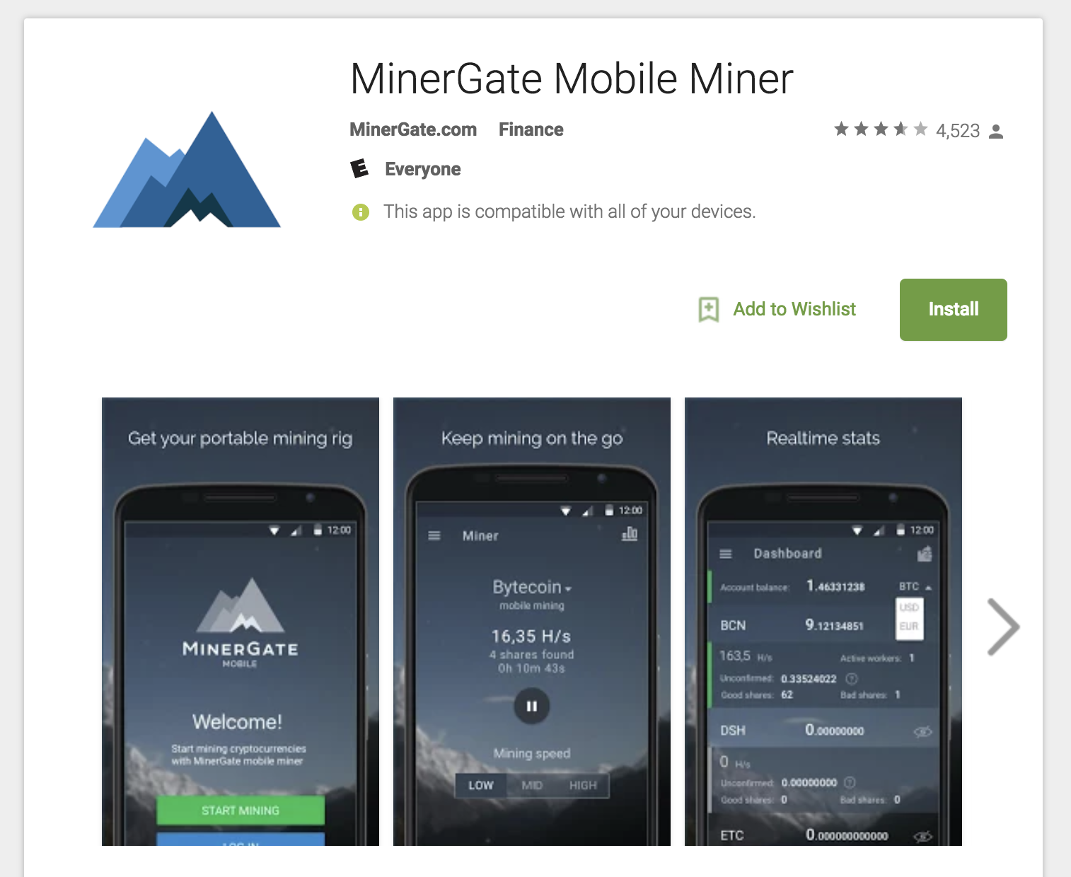 MinerGate Review: Calculator, Mobile miner, Wallet – BitcoinWiki