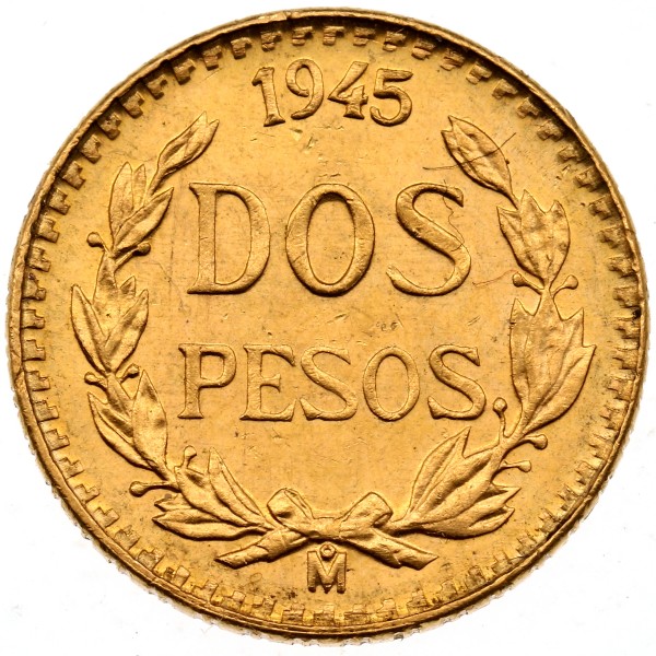 2 pesos , Mexico - Coin value - helpbitcoin.fun