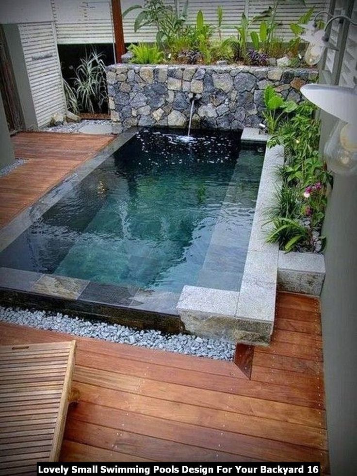 Tiny Pools Tiny Spaces ideas | pool, small pools, backyard pool