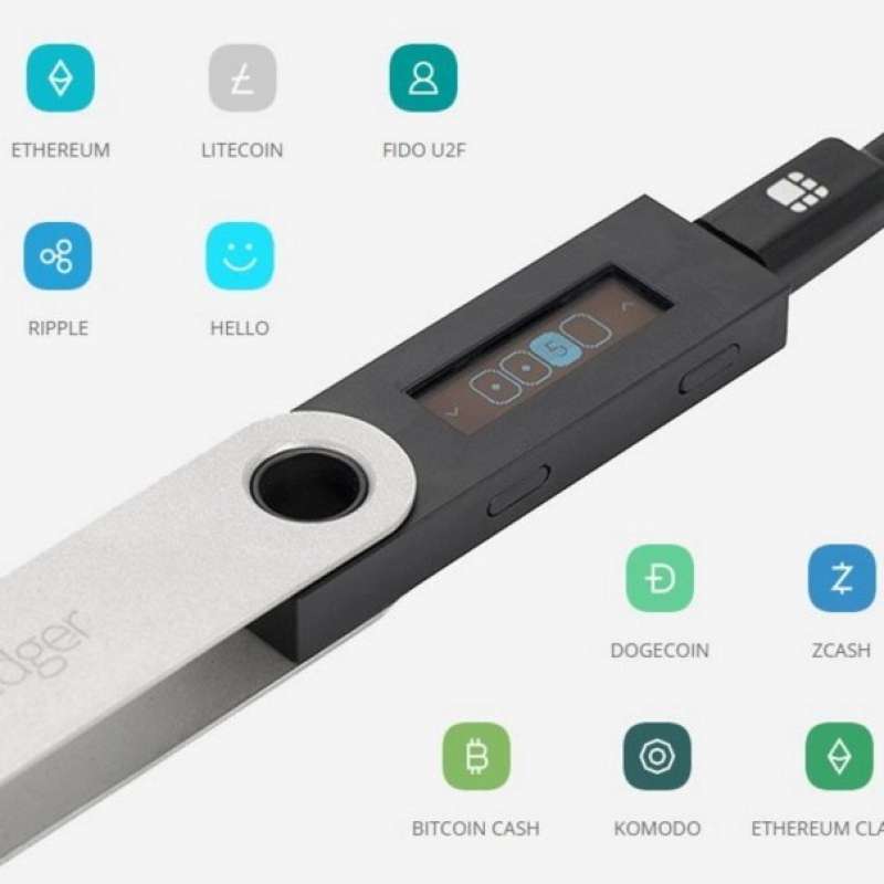 helpbitcoin.fun: Ledger Nano S Cryptocurrency Hardware Wallet, Black : Electronics