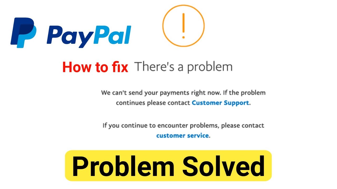 Sorry, we weren’t able to complete your payment at this time.. Paypal Error Fix | Webvator