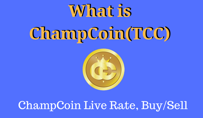 The ChampCoin price today, TCC to USD live price, marketcap and chart | CoinMarketCap