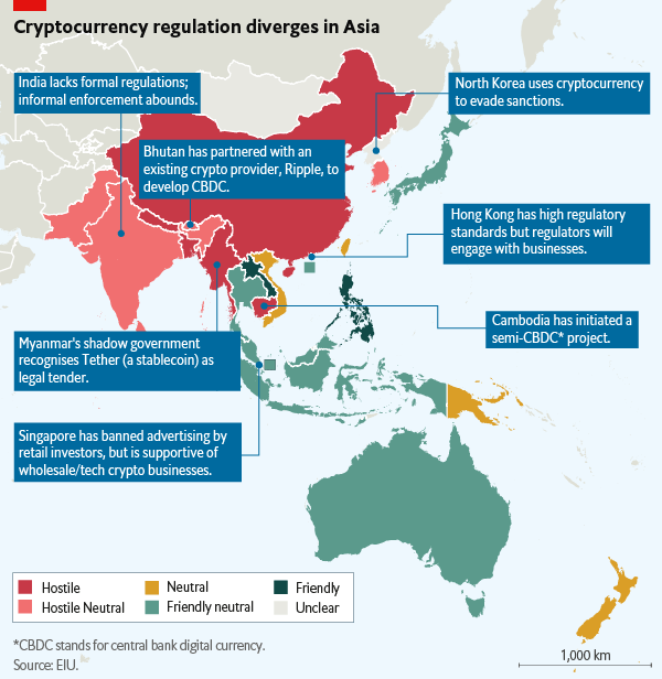 Cryptocurrency Regulations Around the World