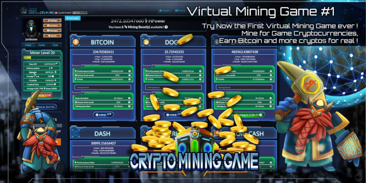 Crypto Mining Game