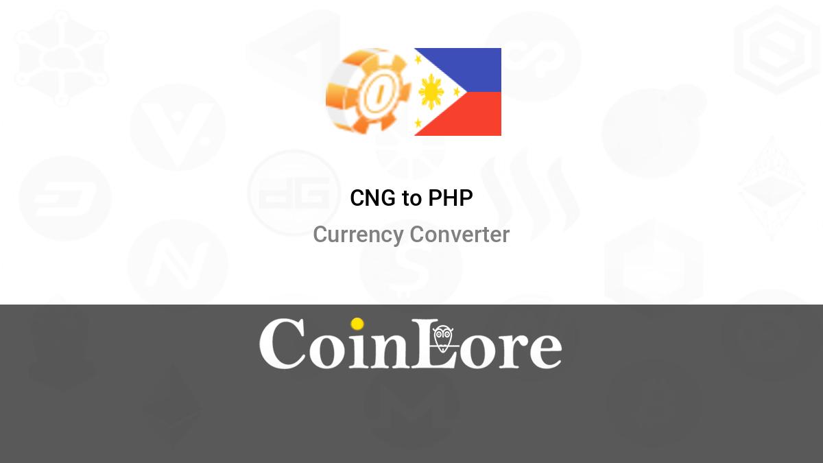 Convert 1 CNG to USD (Changer to US Dollar) - BitScreener