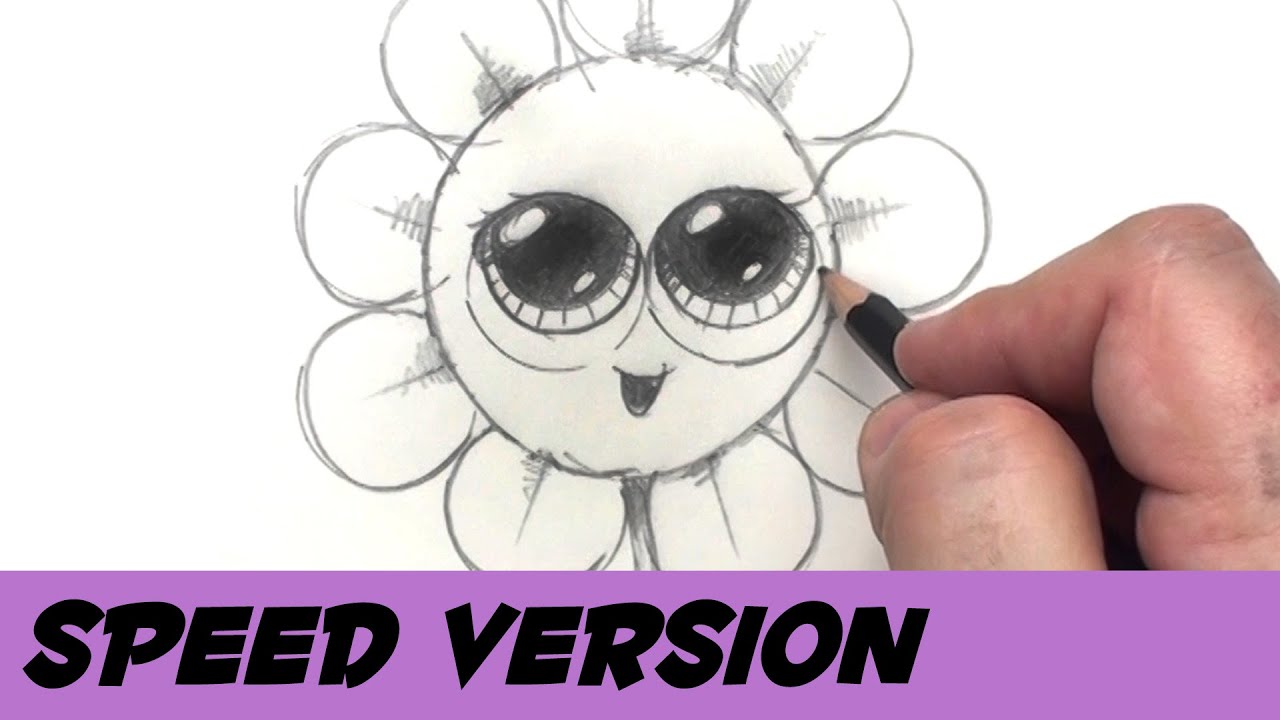 Draw Simple Flowers With Circles And Ovals As Guides - Carol's Drawing Blog