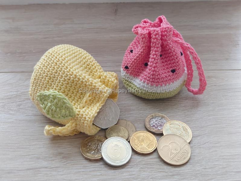 Simple Coin Purse: Crochet pattern | Ribblr