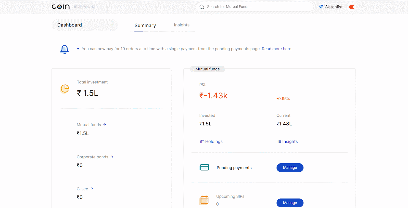 ‎Zerodha Coin - Mutual funds on the App Store