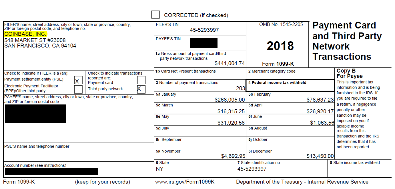 Coinbase Ditches K Form For Next Year - Law